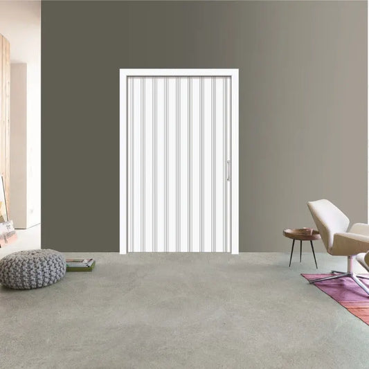 Balci Falttür 'Alufold' - PVC - weiß - 230x85cm