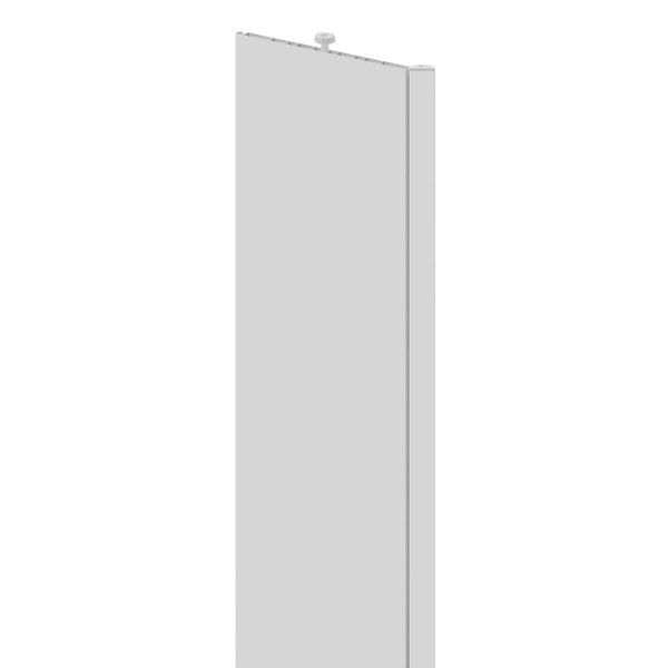 Fortesrl Lamelle 'Maya' - PVC - Zementgrau - 214x17cm