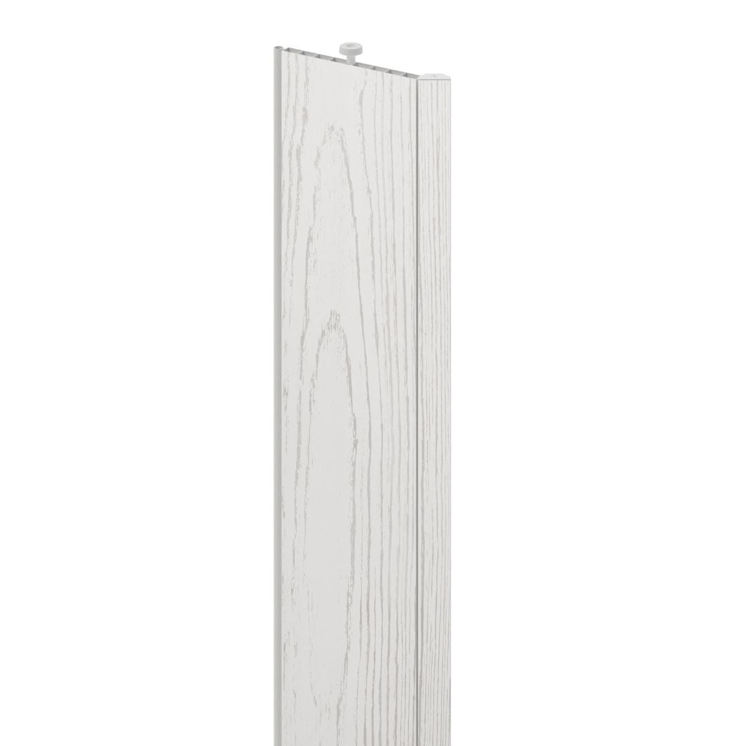 Balci-Lamelle 'Nora' – PVC – Esche weiß – 214 x 12 cm