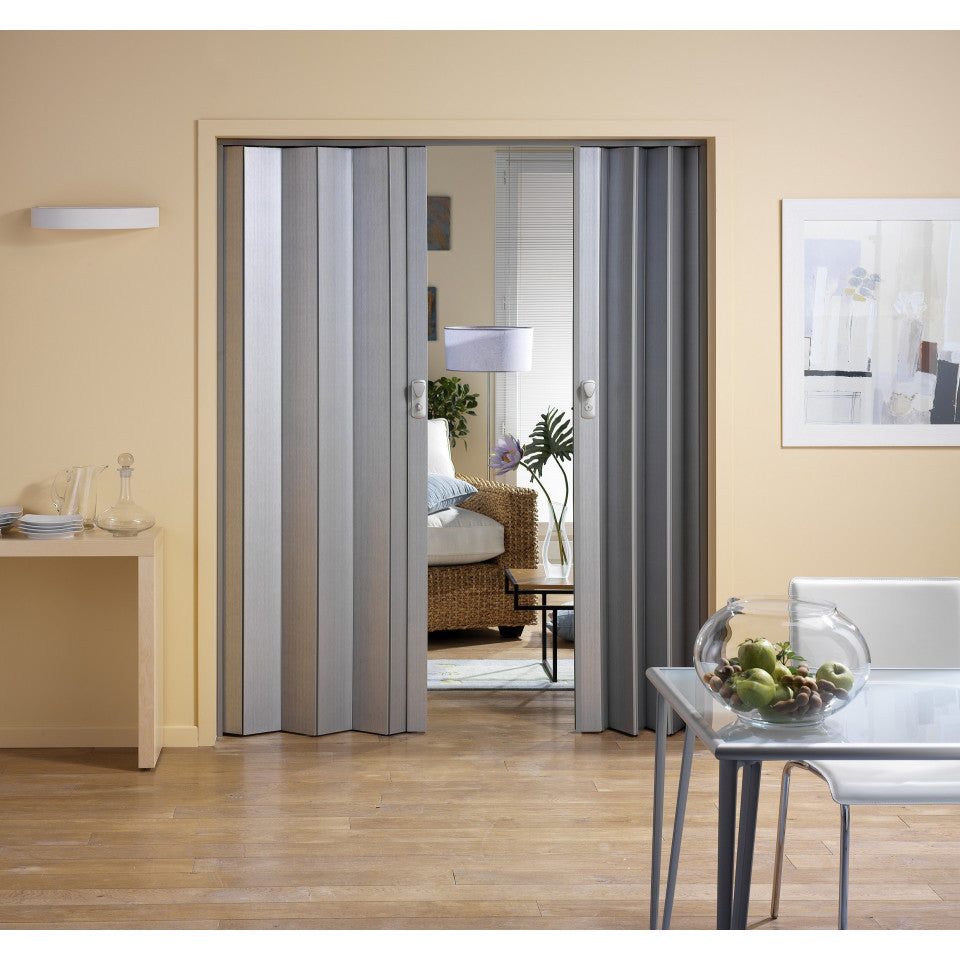 Grosfillex Falttür 'Spacy' – Kunststoff – Aluminium – 205 x 84 cm