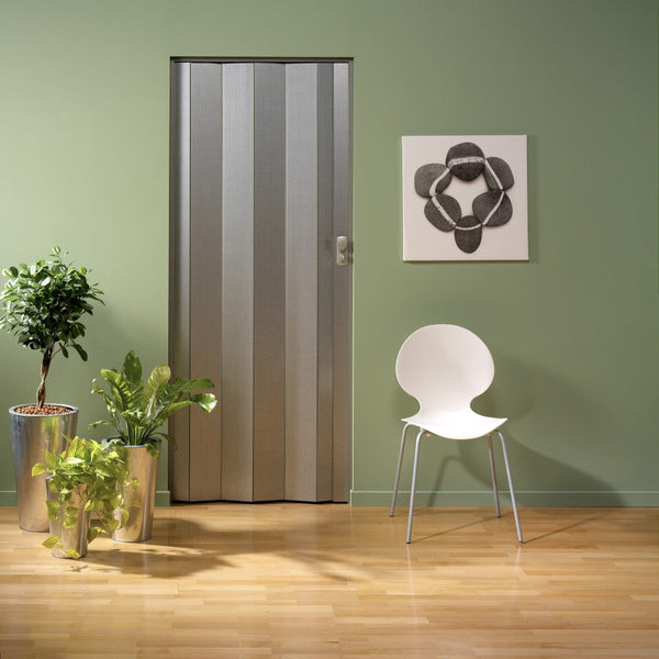 Grosfillex Falttür 'Spacy' – Kunststoff – Aluminium – 205 x 84 cm